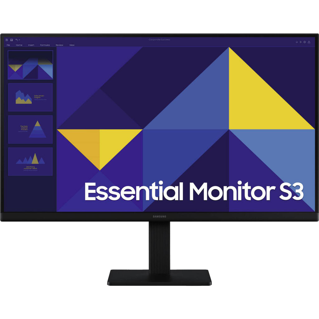 Samsung essential s3 s30gd 27 monitor (zwart, hdmi, vga)