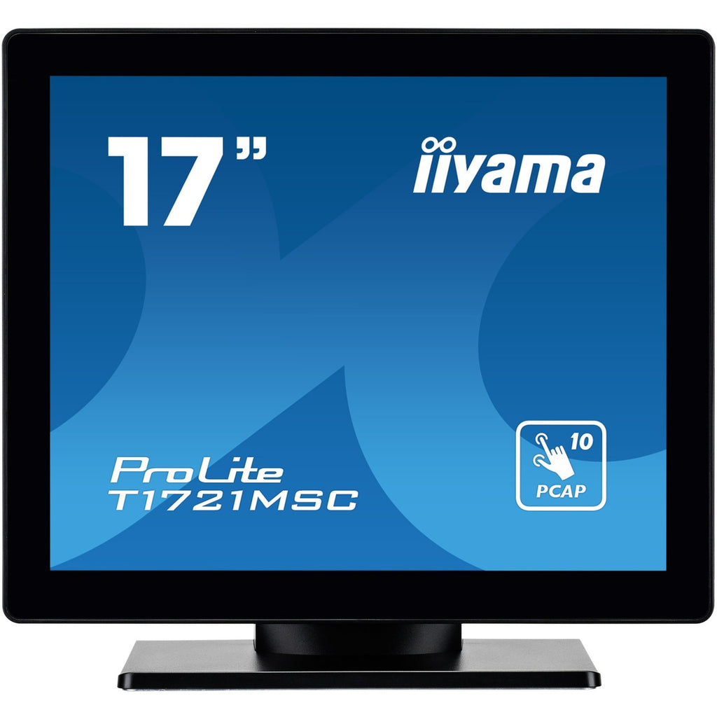 Iiyama prolite t1721msc-b2 17 touchscreen monitor (zwart, hdmi, vga, usb-a)