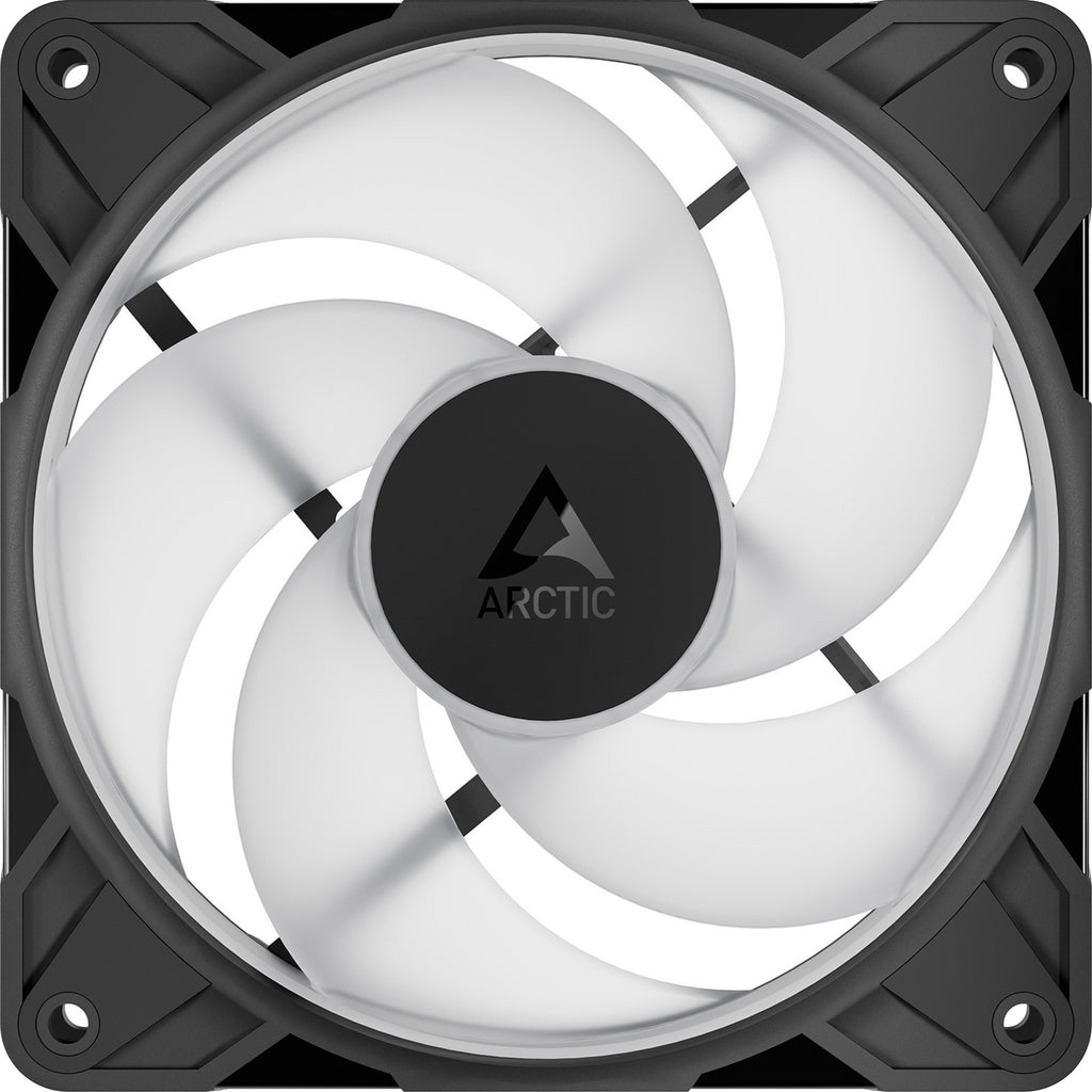 Arctic p12 pro reverse a-rgb case fans (zwart, 3 stuks, 120 x 120 x 27 mm, pwm)
