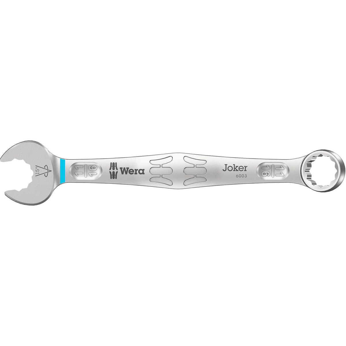 Wera 9642 magneetstrip 6003 joker imperial 1 ringsteeksleutelset moersleutel (inch, 8‑delig)