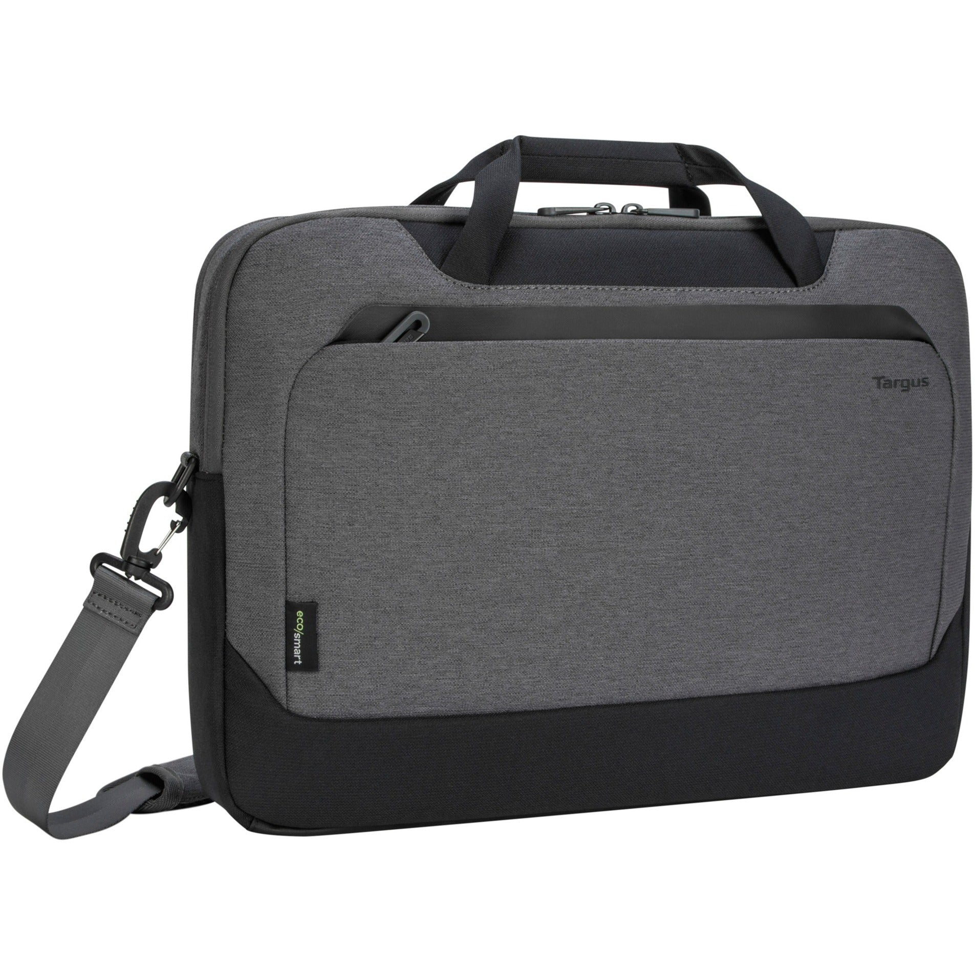 Targus cypress 15.6” briefcase with ecosmart laptoptas (grijs)