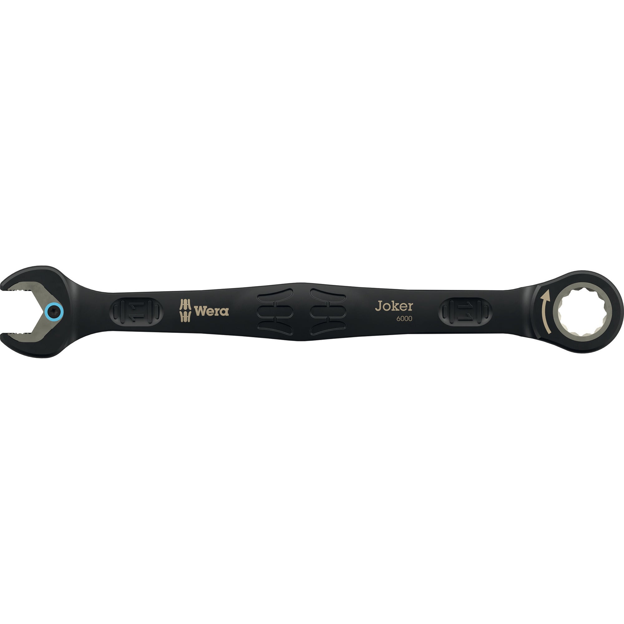 Wera 6000 joker black edition 11 set 1 steek-ringratelsleutelset, 11‑delig moersleutel (zwart)