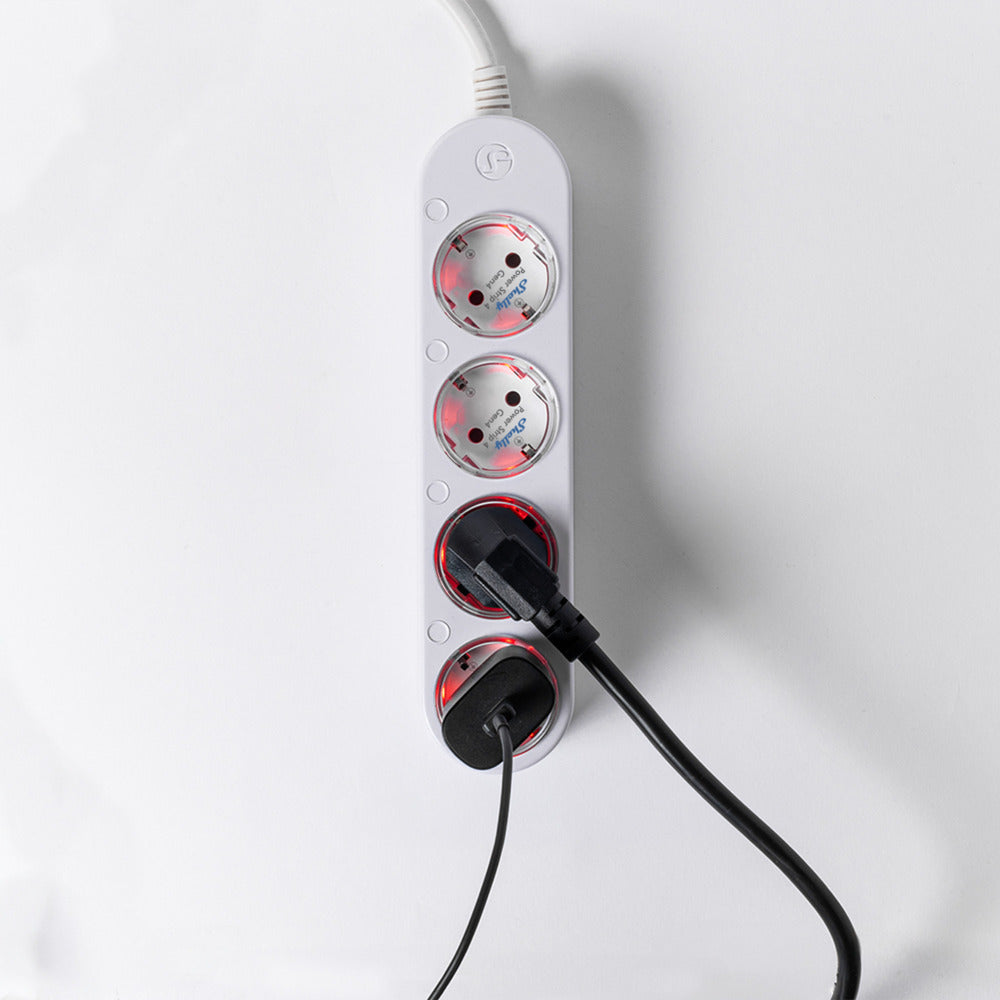 Shelly power strip gen4 stekkerdoos (wit, wifi, bluetooth, zigbee)