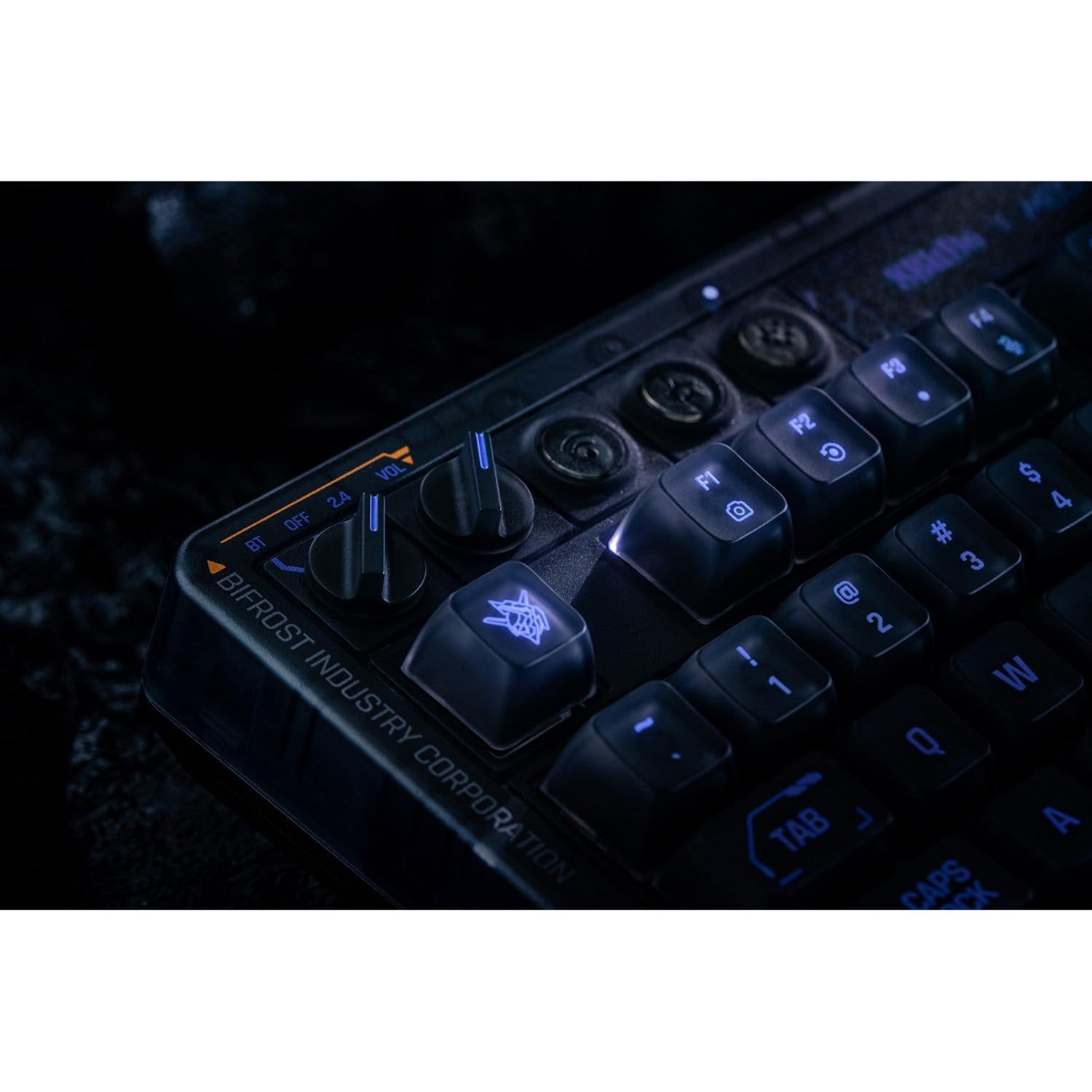 8bitdo retro 87 mechanical keyboard - mecha break (zwart, us lay-out (qwerty), kailh box jellyfish pro glaze, 80% (tkl), abs keycaps, hot-swap, bluetooth le 5.0, wireless 2.4ghz, usb)