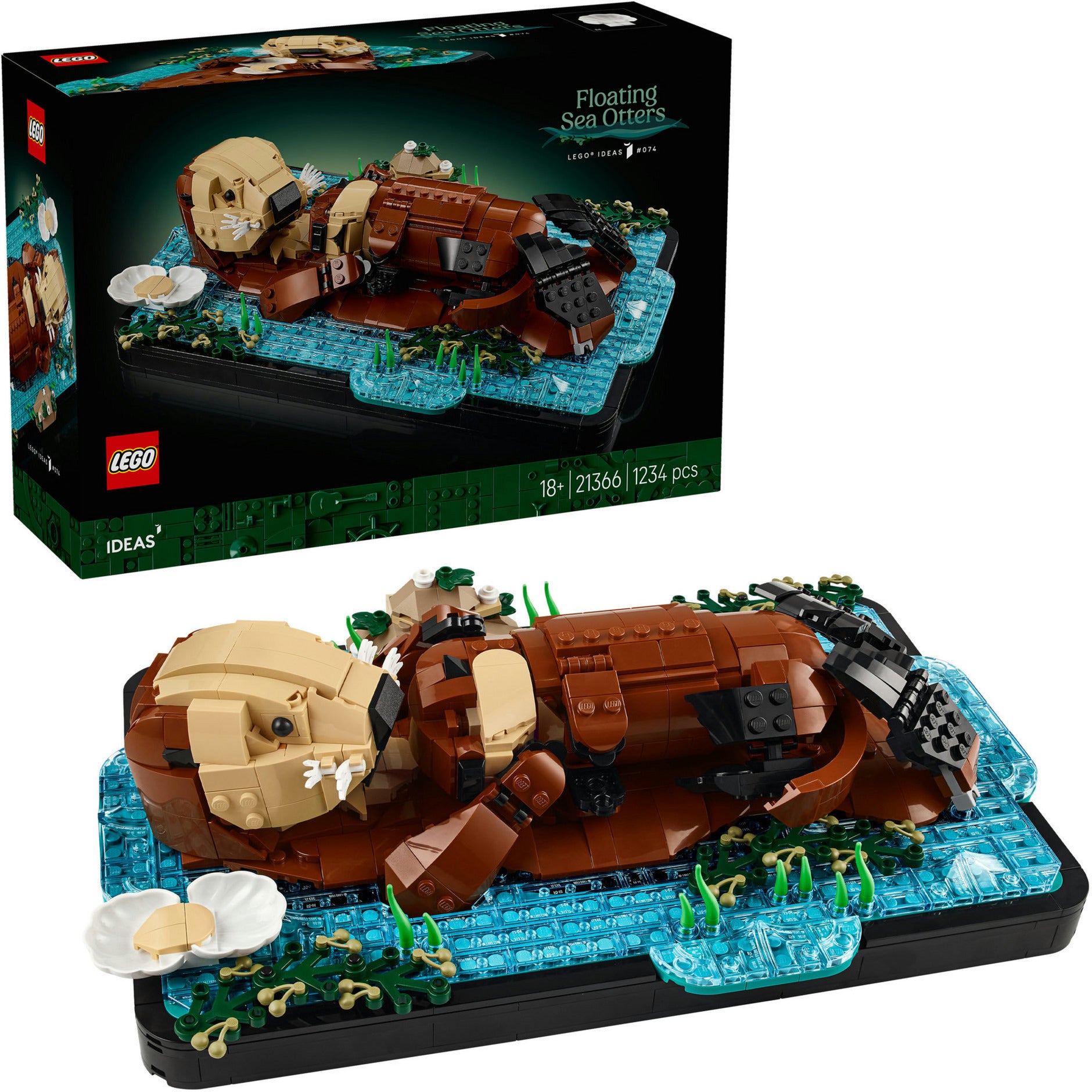 Lego ideas 21366 drijvende zeeotter