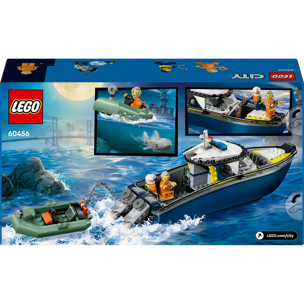 Lego City 60456 Verteidigungstruppe mit Polizeiboot