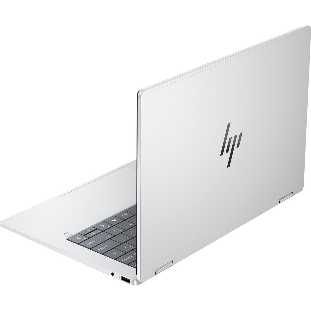 Hp omnibook x flipngai 14-fm0075nd 14 copilot+ 2-in-1 laptop (zilver | core ultra 7 258v | intel arc 140v | 32 gb | 1 tb ssd | touch)