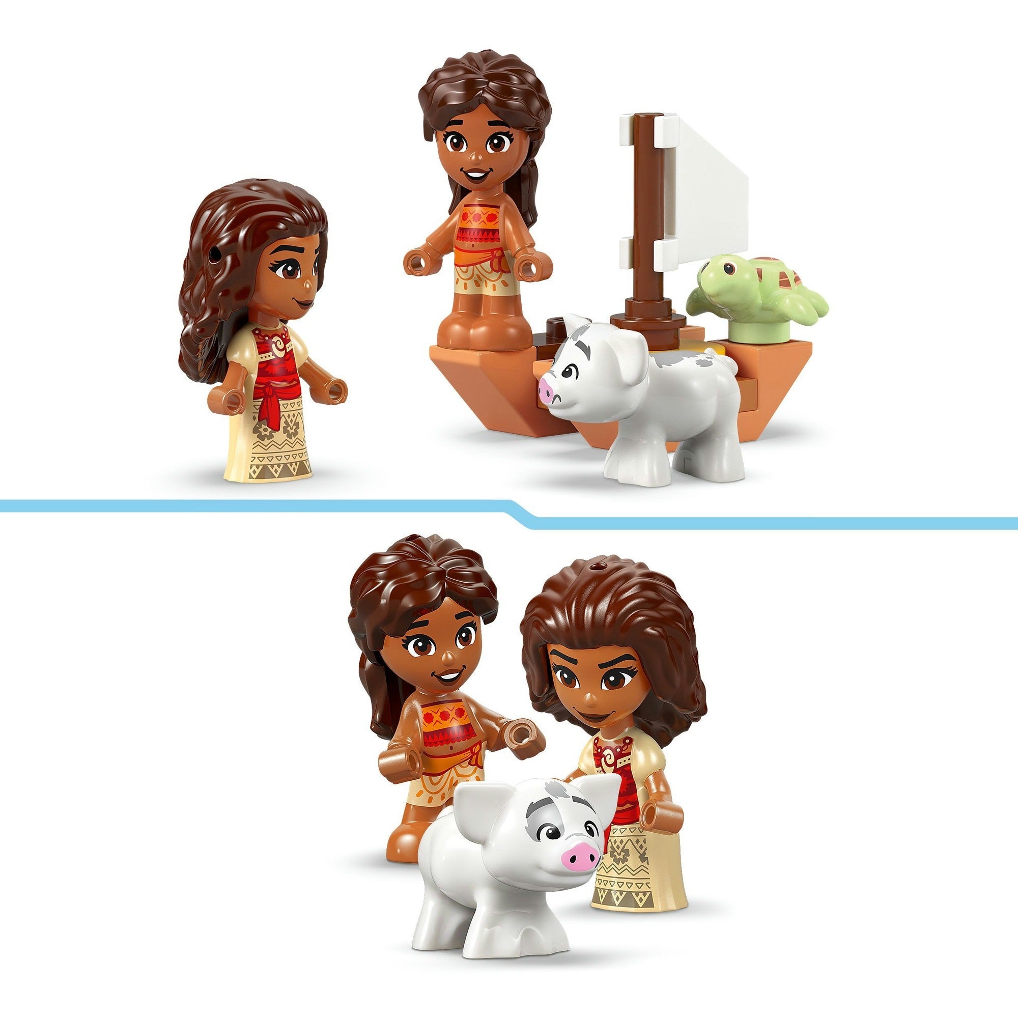 Lego disney princess - vaiana's speeleiland constructiespeelgoed (43260)