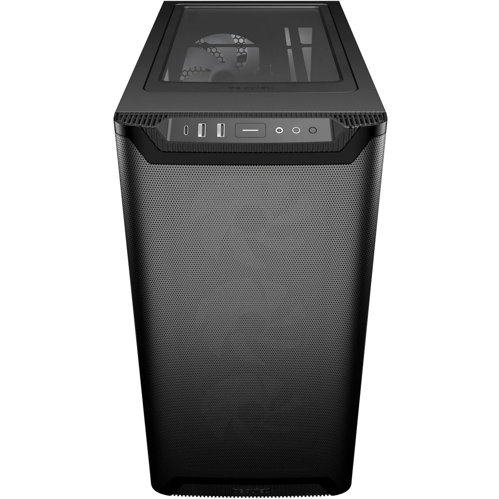 Be quiet! pure base 501 lx midi tower behuizing (zwart | 2x usb-a | 1x usb-c | rgb | tempered glass)