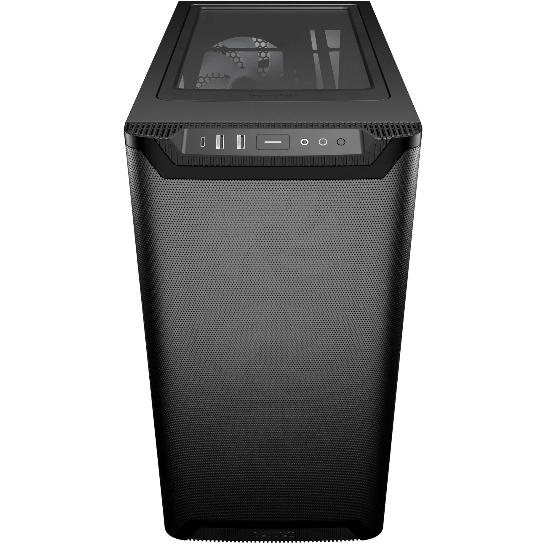 Be quiet! pure base 501 lx midi tower behuizing (zwart | 2x usb-a | 1x usb-c | rgb | tempered glass)