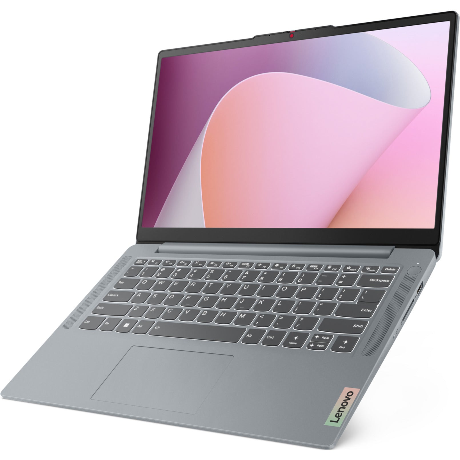 Lenovo ideapad slim 3 14amn8 (82xn00bamh) 14 laptop (grijs | r5 7520u | radeon 610m | 16 gb | 512 gb ssd)