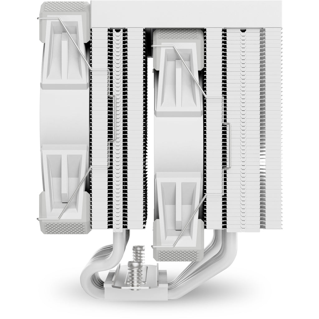 Sharkoon a60 rgb cpu-koeler (wit, 4-pins pwm fan-connector)