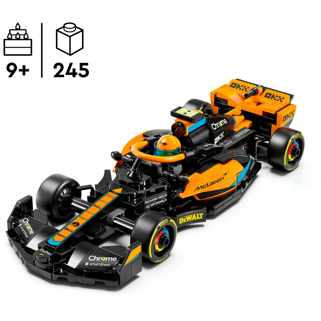 Lego speed champions - mclaren formule 1 racewagen 2023 constructiespeelgoed (76919)