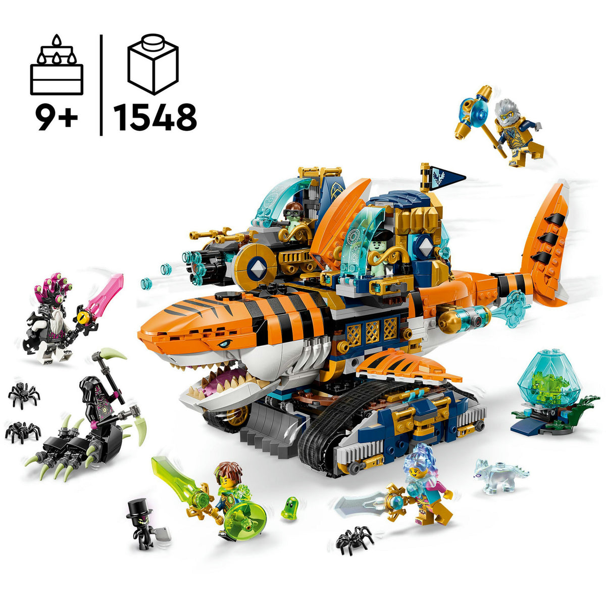 LEGO Dreamzzz 71515 Tigerhai-Aquarium