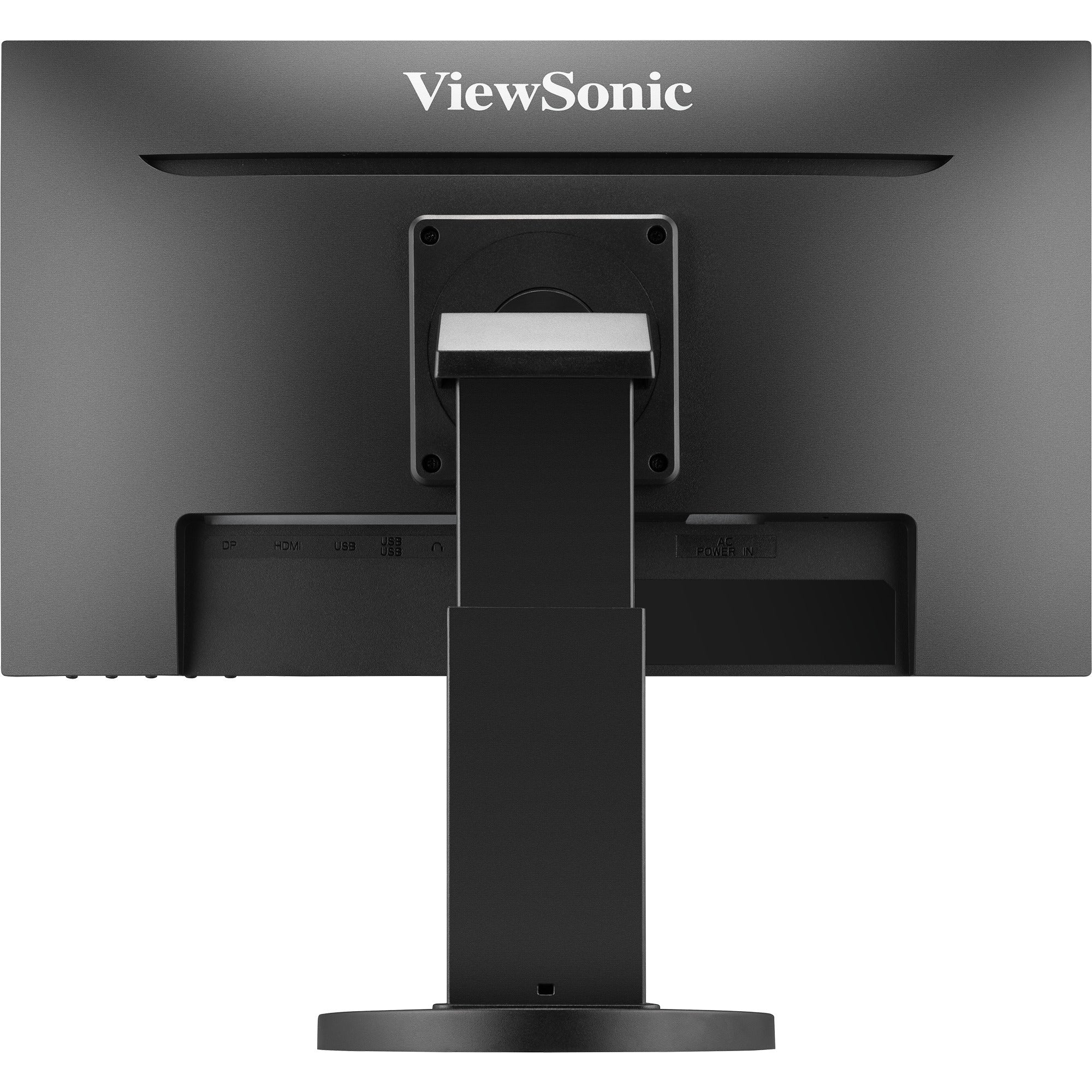 Viewsonic vg2208a 22 monitor (zwart, 1x hdmi, 1x displayport, usb-c, usb-a, sound, 100 hz)