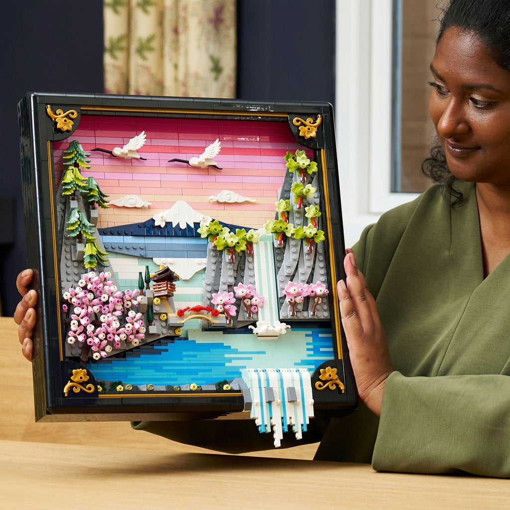 Lego art - landschap met japanse kersenbloesems constructiespeelgoed (31218)