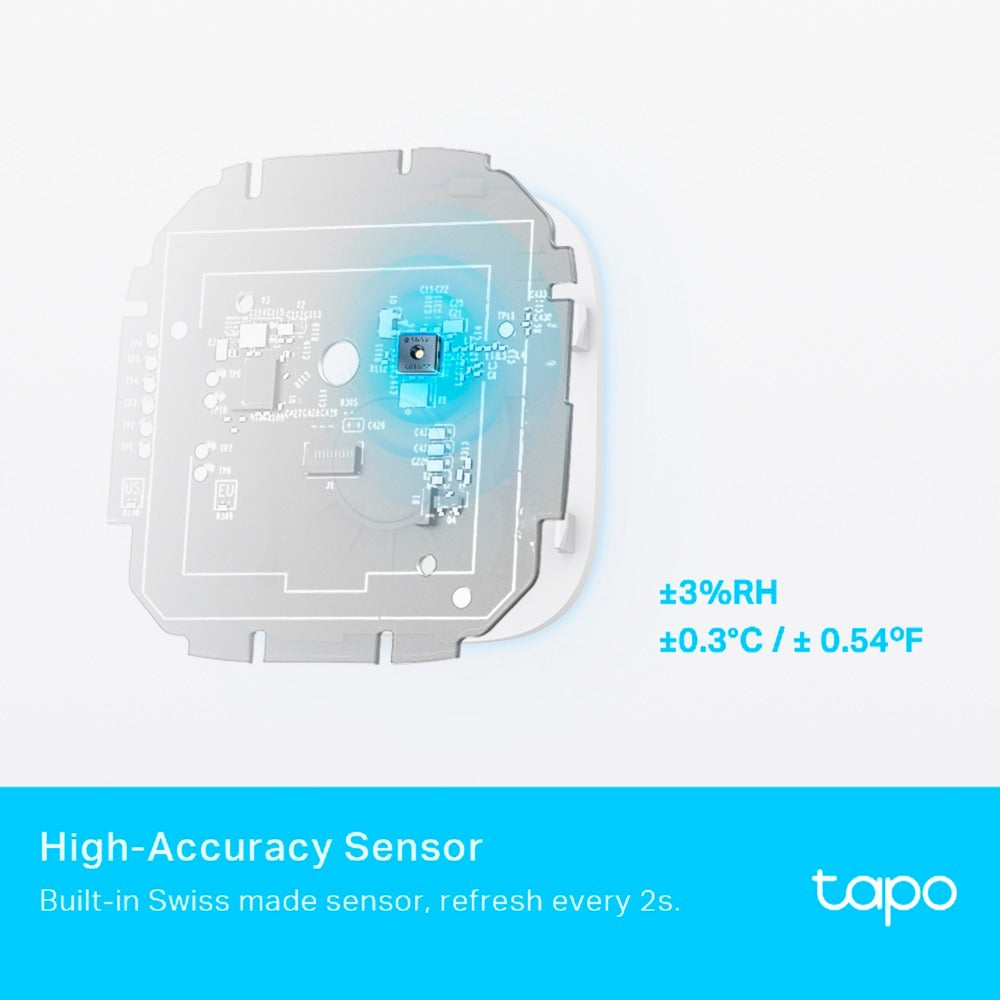 Tp-link tapo t315 slimme temperatuur- en vochtigheidsmonitor sensor