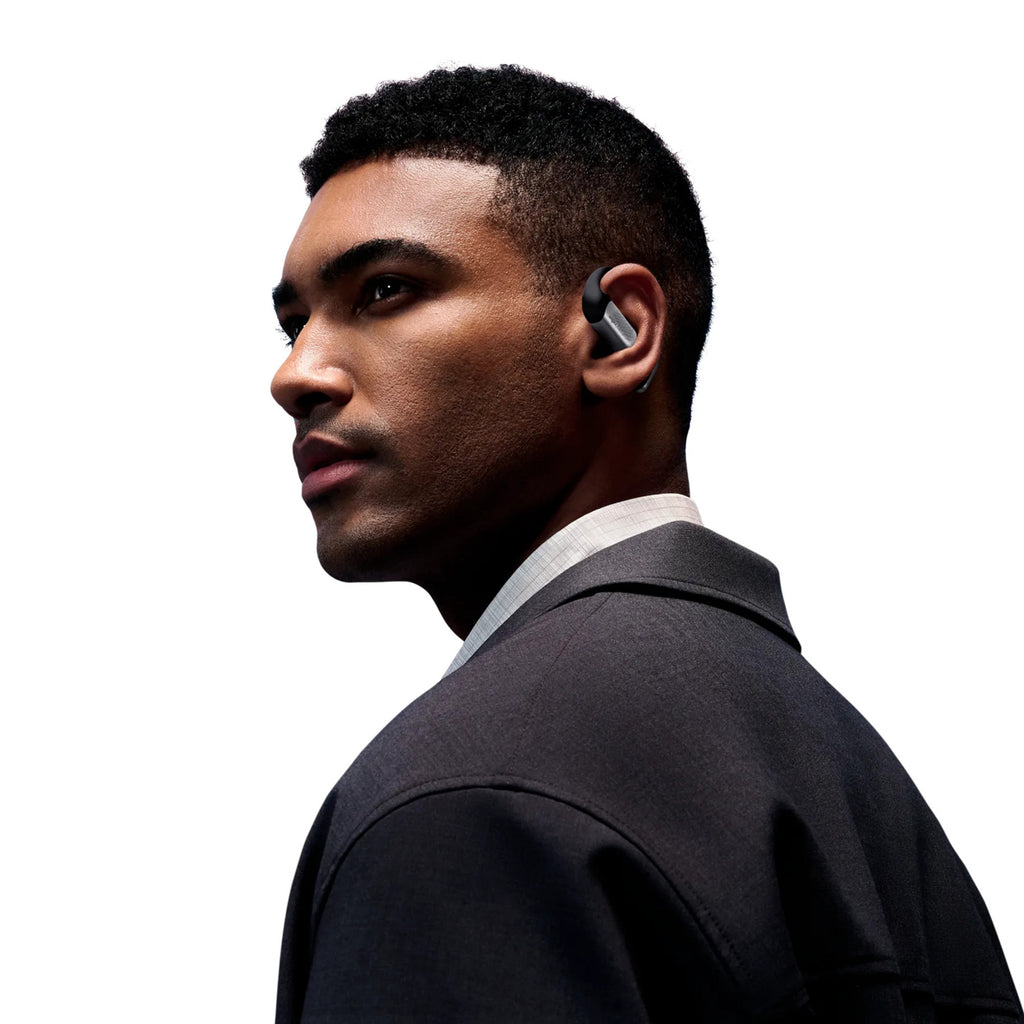 Shokz openfit pro anr open-ear tws hoofdtelefoon (zwart)