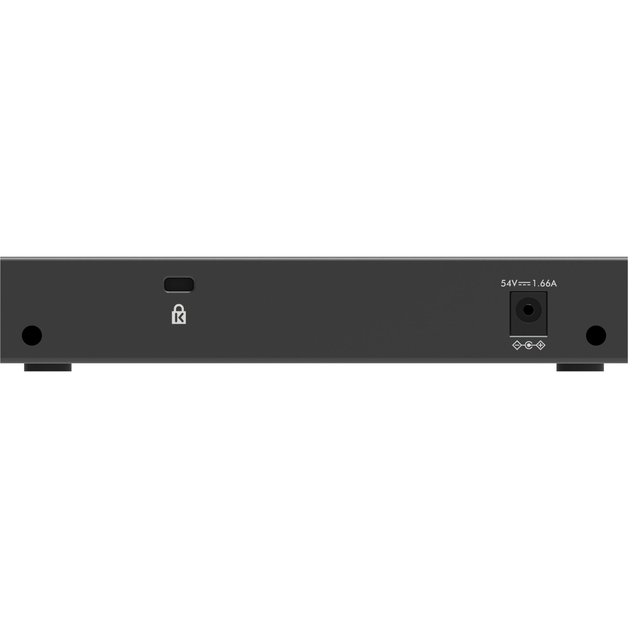 Netgear 5-port gigabit ethernet poe+ unmanaged switch (gs305pp) (zwart)