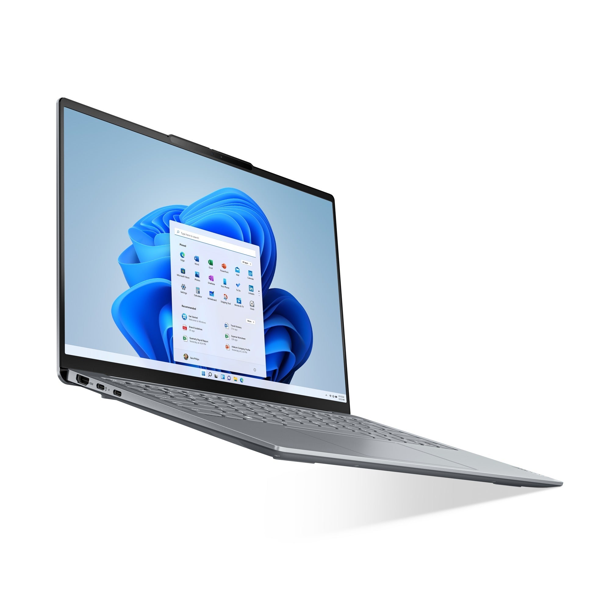 Lenovo yoga slim 6 14apu8 (82x3003qmh) 14 laptop (grijs | r5 7540u | radeon 740m graphics | 16 gb | 512 gb ssd)
