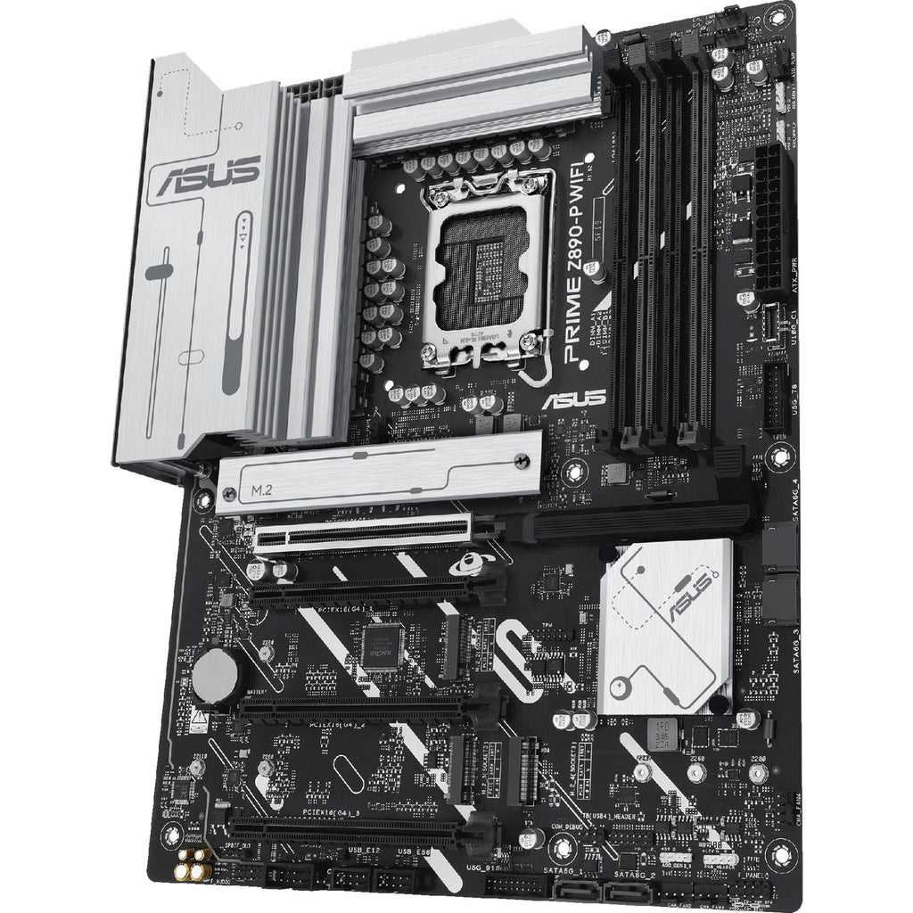 Asus prime z890-p wifi socket 1851 moederbord (raid, 2.5gb-lan, wi-fi 7, bt, sound, atx)