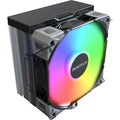 Montech nx400 argb cpu-koeler (zwart, 4-pin pwm)