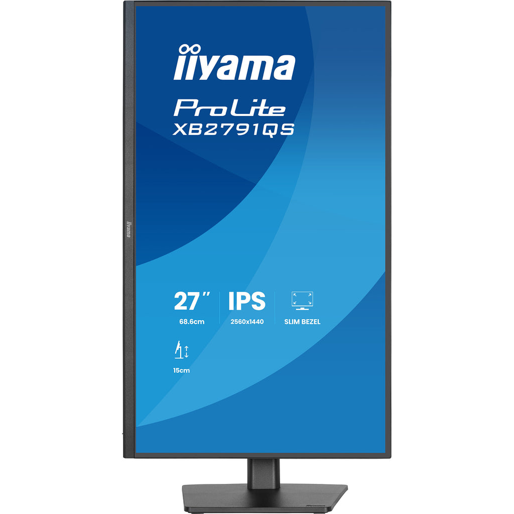 Iiyama prolite xb2791qs-b1 27 monitor (zwart (mat), hdmi, displayport, audio)