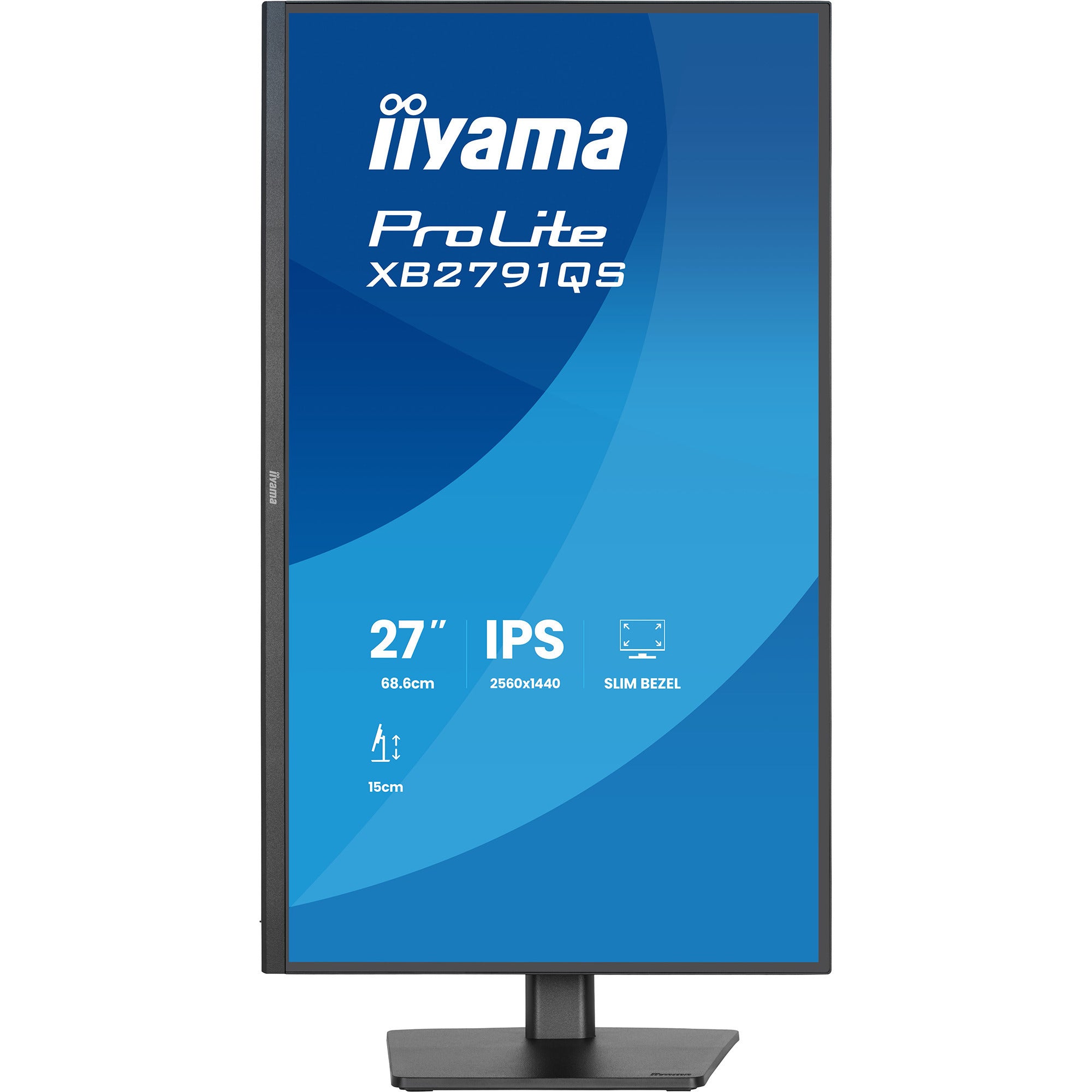 Iiyama prolite xb2791qs-b1 27 monitor (zwart (mat), hdmi, displayport, audio)