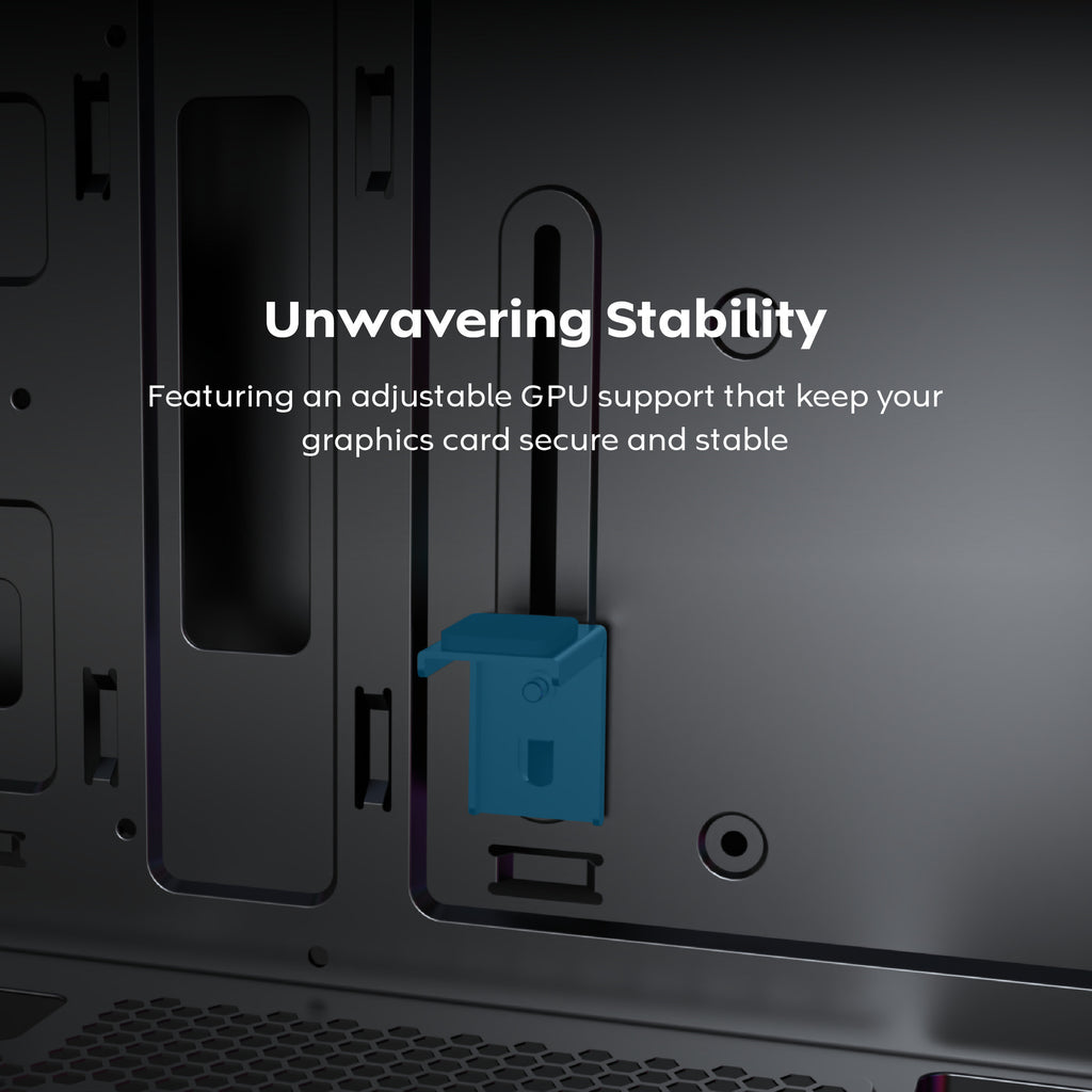 Montech x5 midi tower behuizing (zwart | 2x usb-a | 1x usb-c | tempered glass)