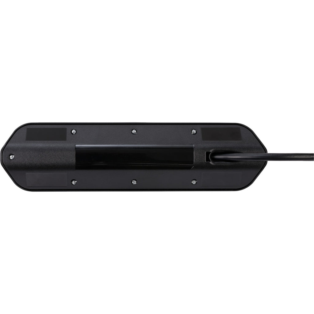 Brennenstuhl ®estilo hoekaansluitdoosstrook met usb laadfunctie 4-weg 2x b eschermend contactdoos 2x euro zilver zwart