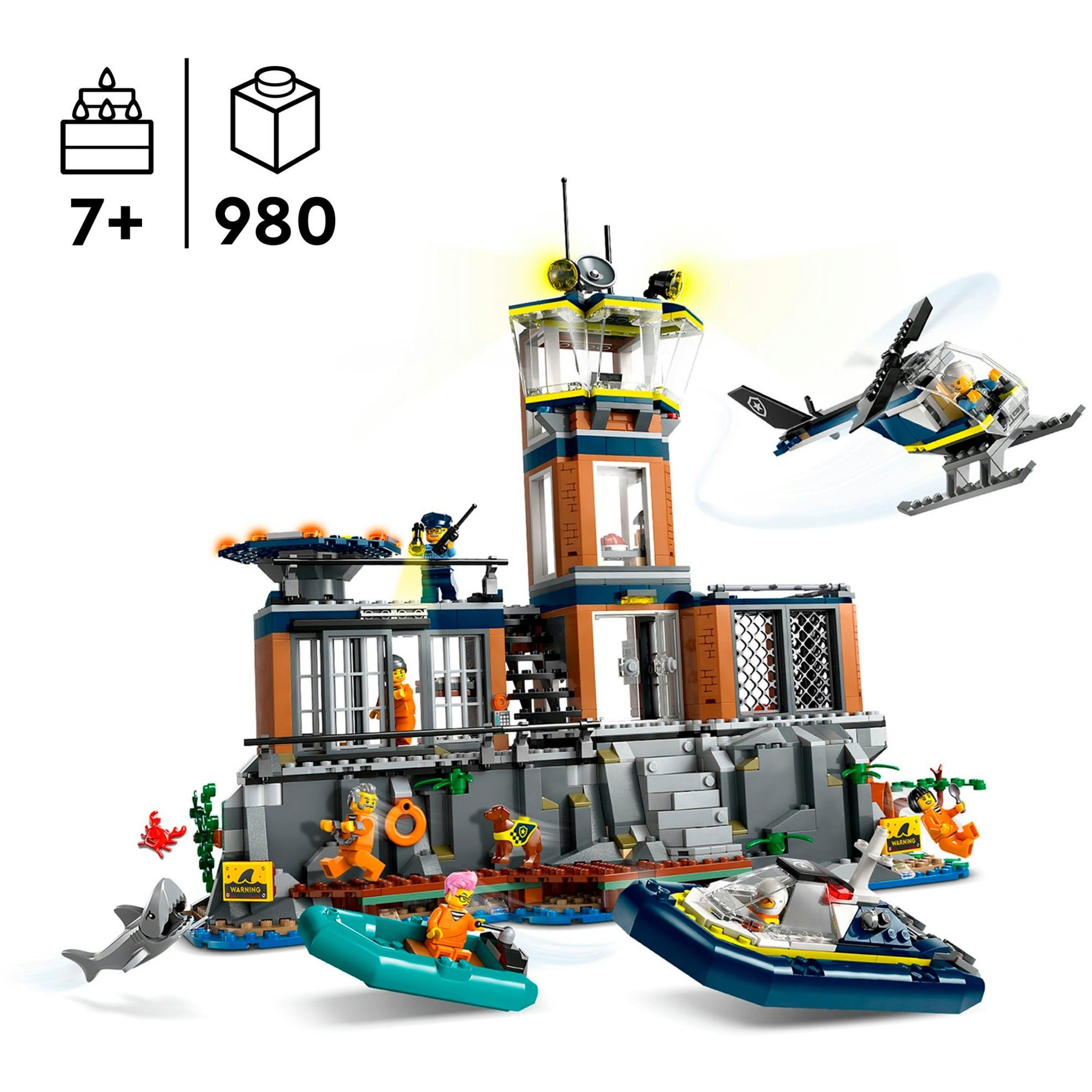 Lego city politiegevangeniseiland - 60419