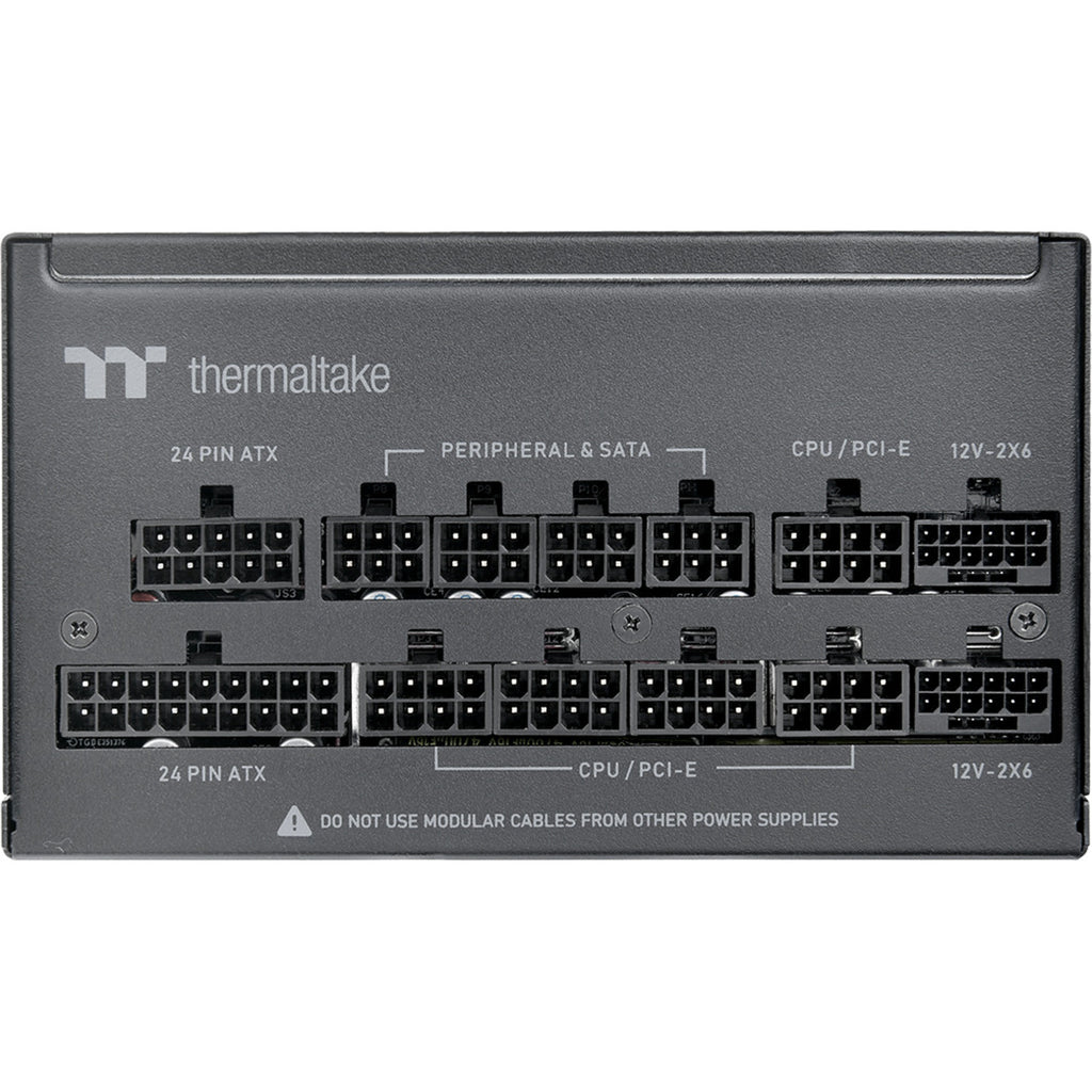 Thermaltake toughpower pt modulaire 1200 watt voeding (1x 12v-2x6, 5x pcie)