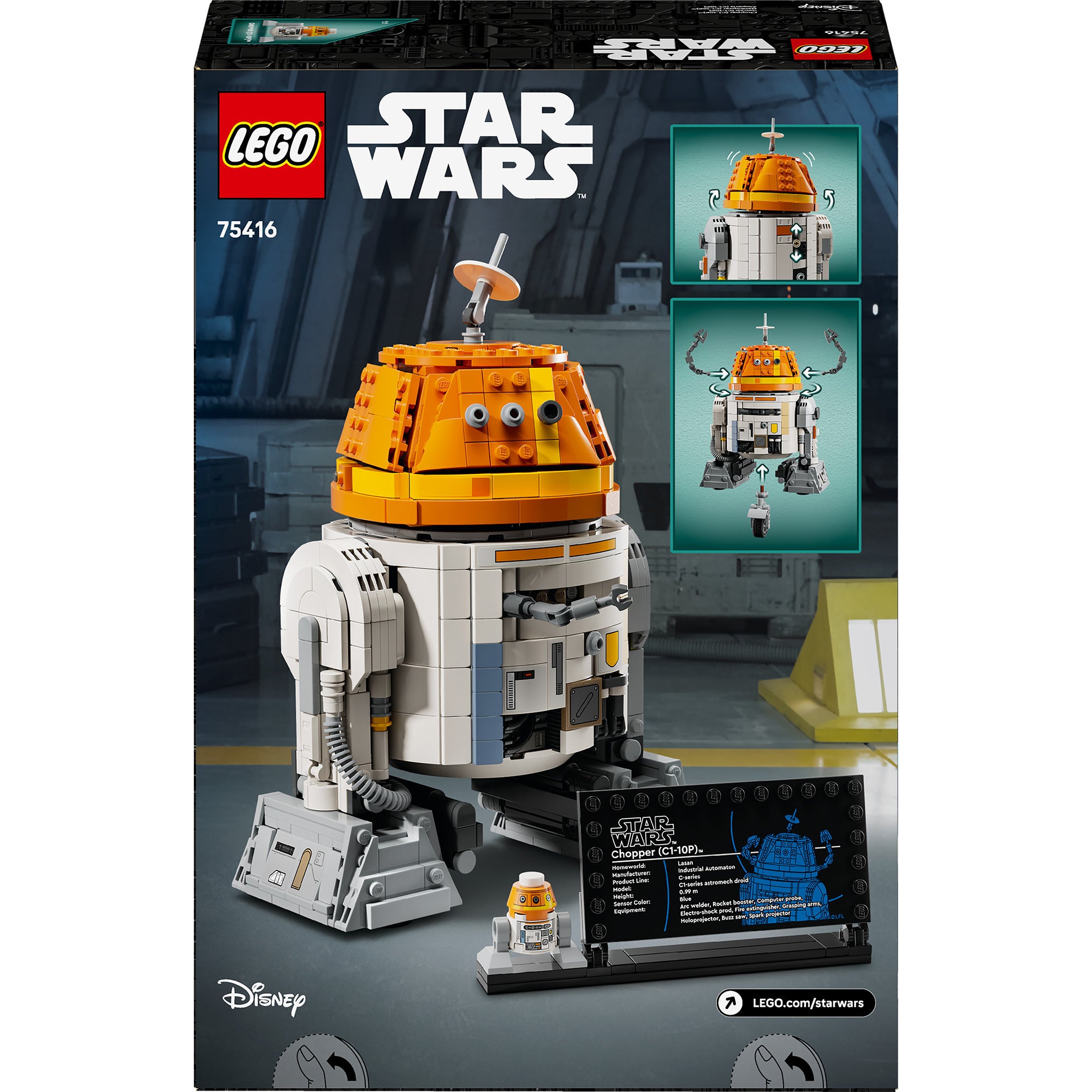 LEGO Star Wars 75416 Chopper C1-10P Astromech-Droide
