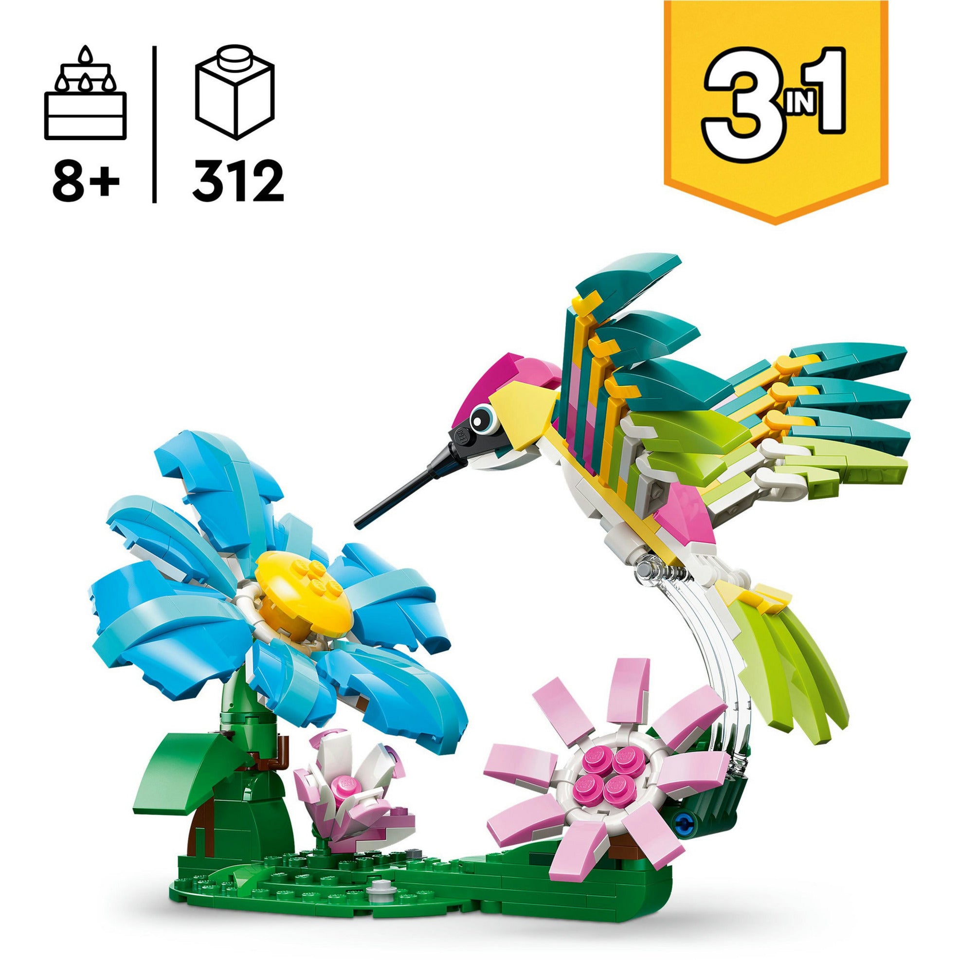 LEGO Creator 31384 Wildtiere: Bunter Kolibri
