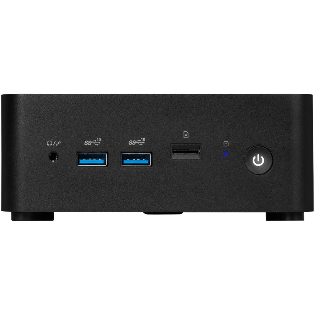 Msi cubi nuc 1mg-003eu mini-pc (zwart | core 3 100u | intel graphics | 8 gb | 512 gb ssd)