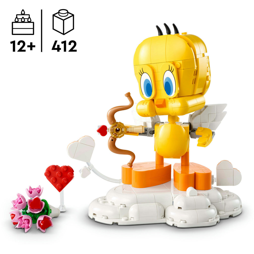 Lego icons lieve tweety looney tunes bouwpakket voor volwassenen 40824