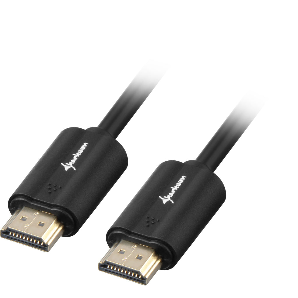 Sharkoon hdmi 2.0 kabel (zwart, 7,5 meter, 4k)