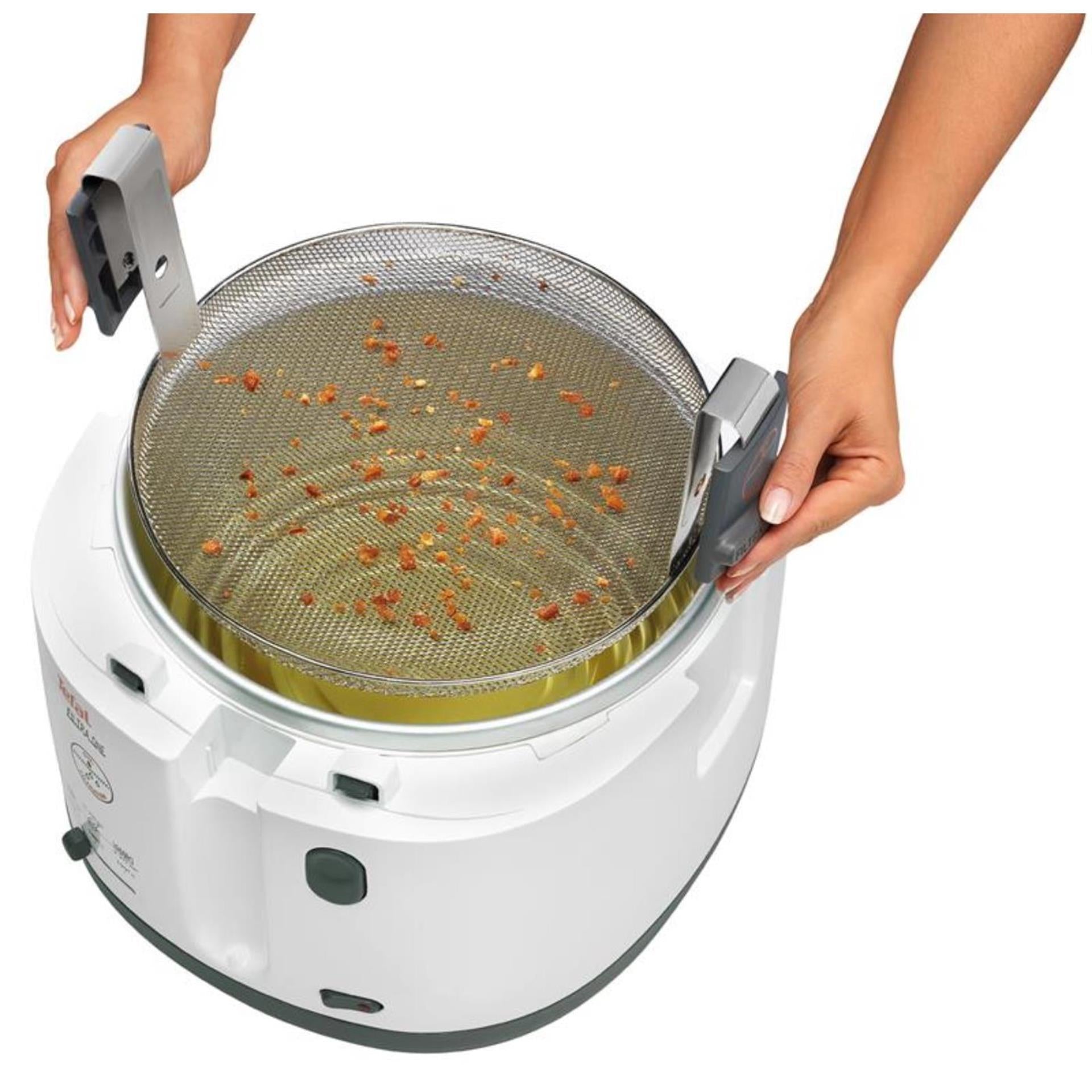 Tefal friteuse one filtra wit