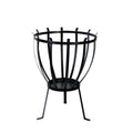 Esschert design vuurkorf halve ellips