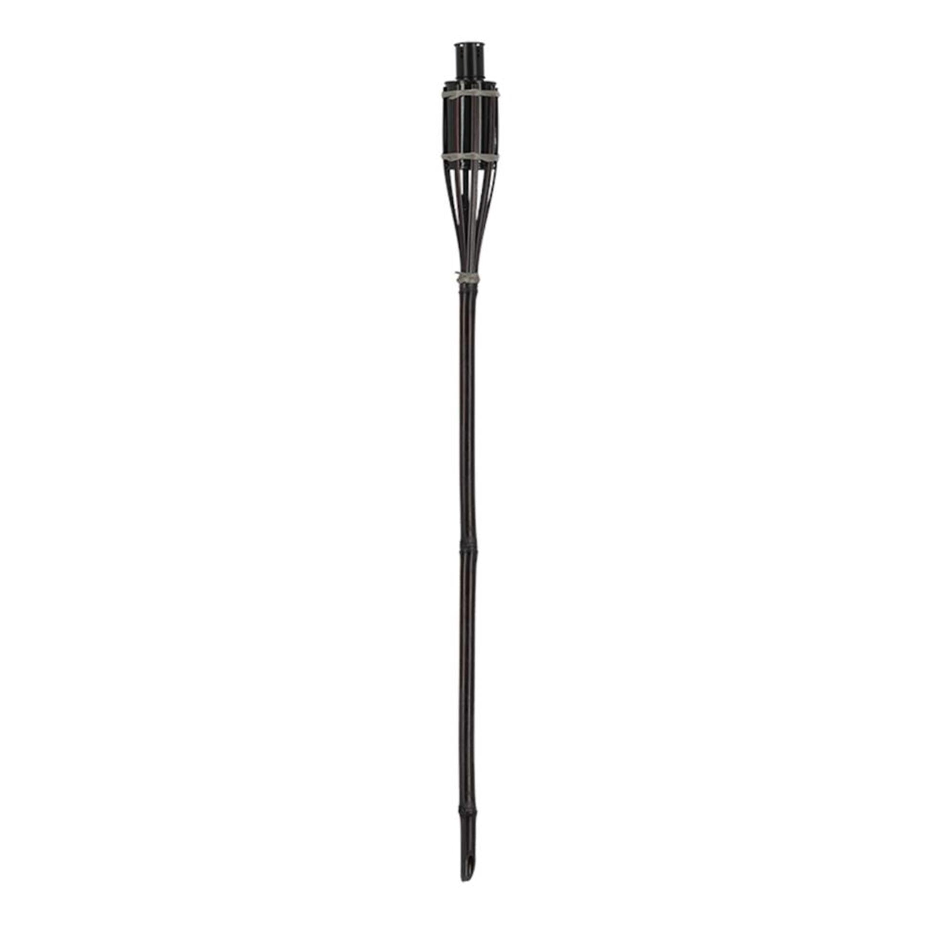 Esschert design fakkel bamboe zwart 90cm
