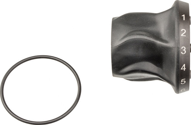Rohloff rubber grip for left-handed twist shifters