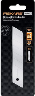 Fiskars carbonmax reserve afbreekmes | 25 mm | 5 stuks | 1027233 1027233