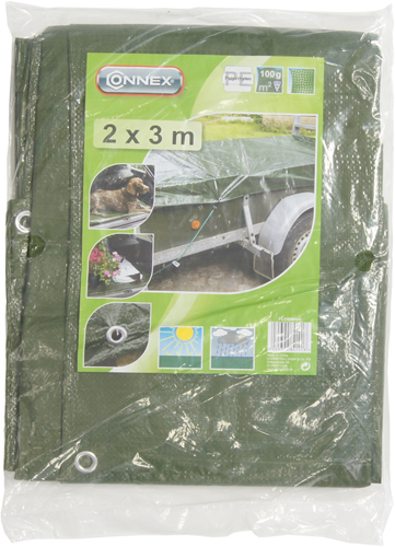 Connex afdekzeil 2x3m pp pe profi 100g - flor80400
