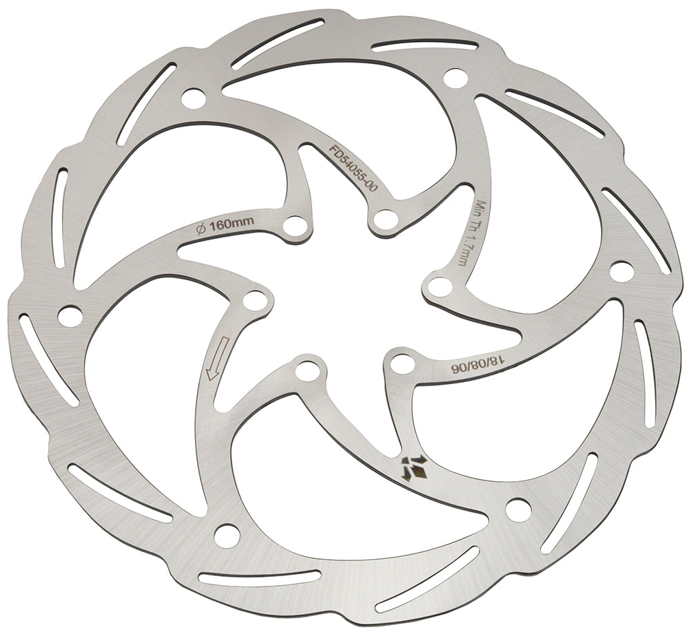 Formula monolitic 6-bolt disc rotor | 180mm