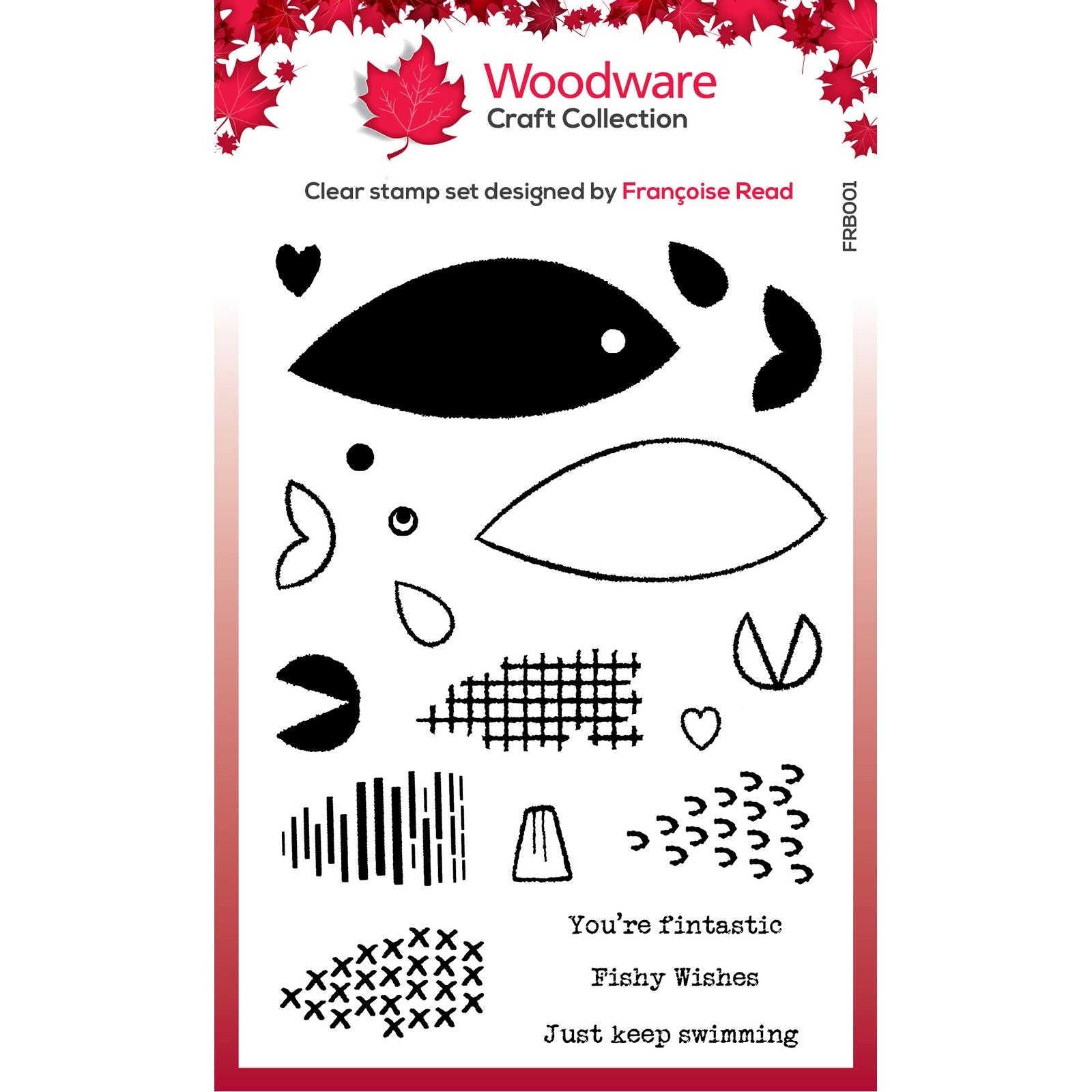 Woodware • clear singles build a fish