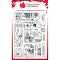 Woodware • clear singles stamp tag collection