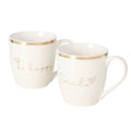 Boltze home mok davina be happy smile 400ml h10cm