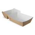 Takeaware frietbakje a22 kraft wit bio (a9+saus)(400 stuks)