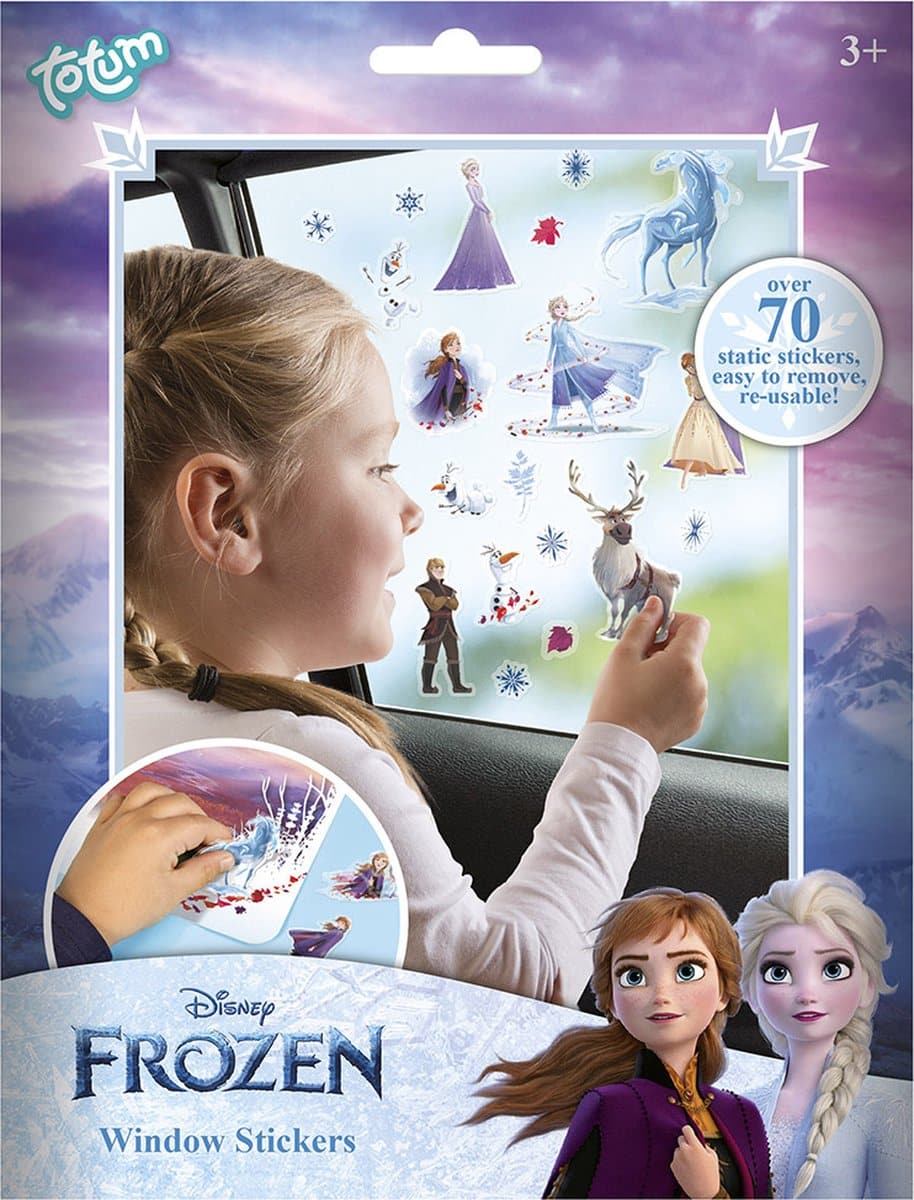 Cilgro totum disney frozen 2 - raamstickers