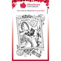 Woodware • clear singles stamp postal rose